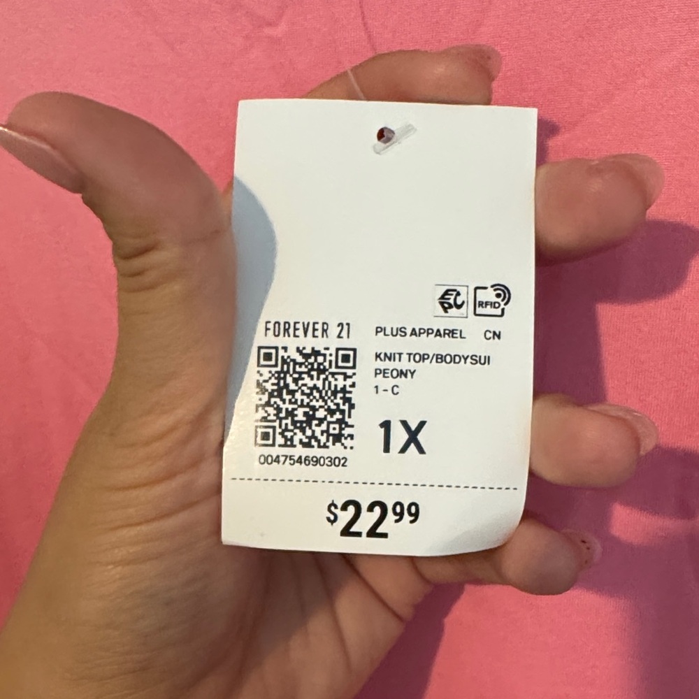 Forever 21 Pink Sleeveless Bodysuit - Picture 3 of 4